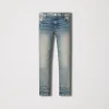 AMIRI Denim>STACK CLAY INDIGO