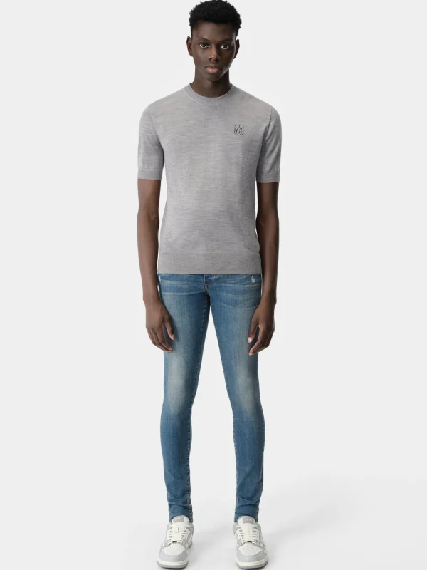 AMIRI Denim>Stack Jean Dark Indigo