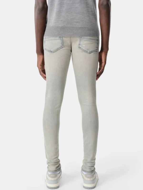 AMIRI Denim>Stack Jean Antique Indigo