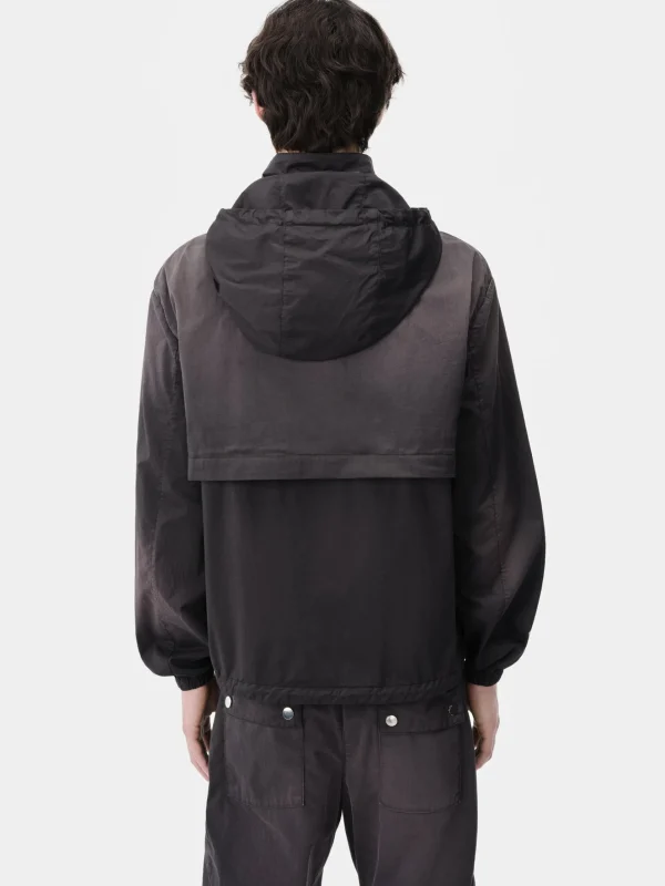 AMIRI Outerwear>SUNFADED MA WINDBREAKER BLACK