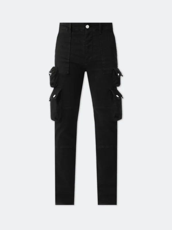 AMIRI Denim>TACTICAL CARGO BLACK OD