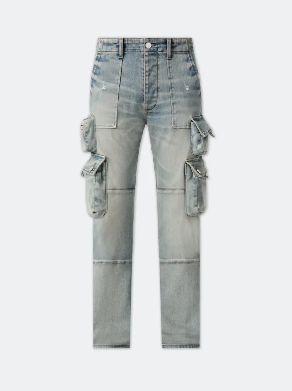 AMIRI Denim>TACTICAL CARGO Antique Indigo
