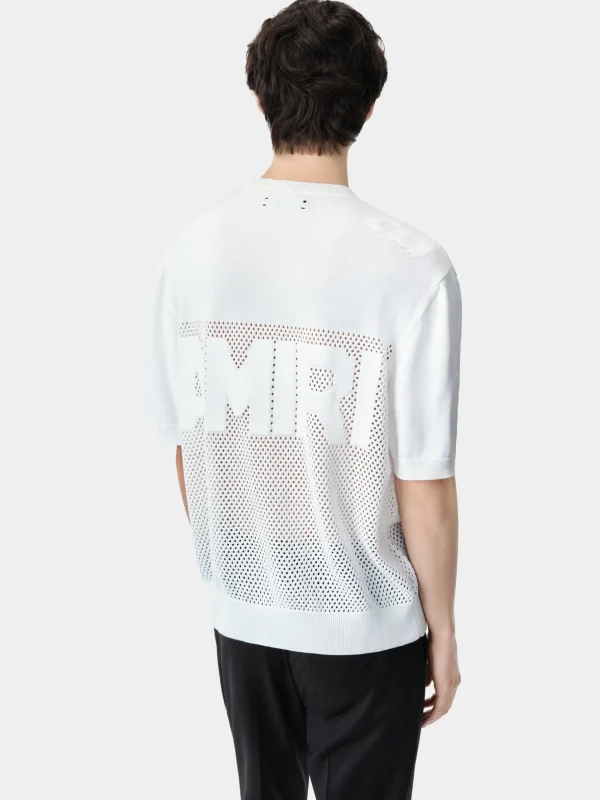 AMIRI Knitwear>22 TEE White