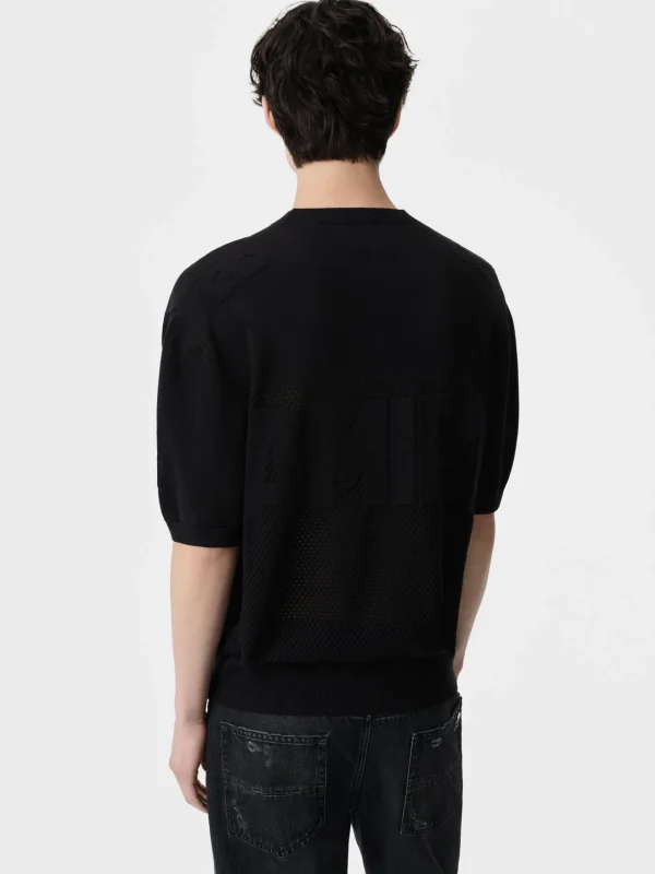 AMIRI Knitwear>22 TEE BLACK