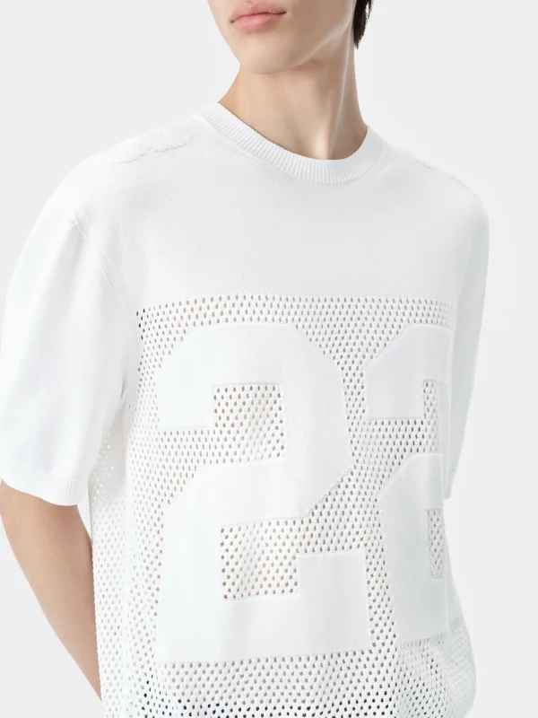 AMIRI Knitwear>22 TEE White