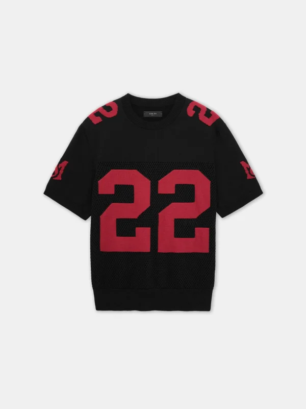 AMIRI Knitwear>22 TEE Black Red