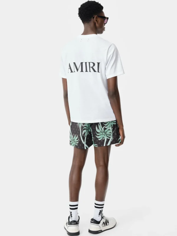 AMIRI Swimwear | Shorts & Sweatpants>TWISTED PALMS SWIM TRUNK BLACK
