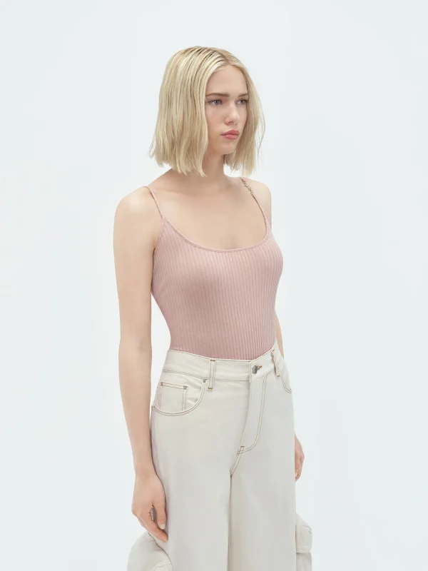 AMIRI Knitwear>VERTICAL TANK TOP Cork