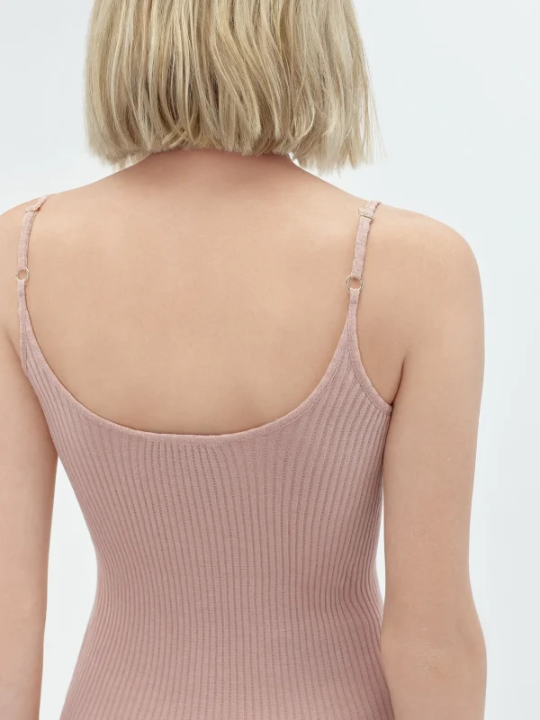 AMIRI Knitwear>VERTICAL TANK TOP Cork
