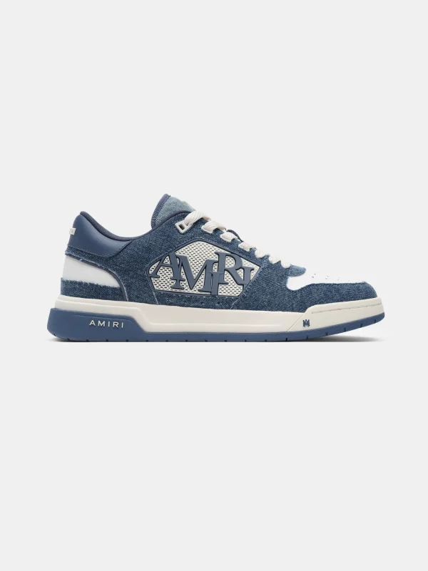 AMIRI Sneakers | Sneakers>VINTAGE DENIM CLASSIC LOW WASHED INDIGO