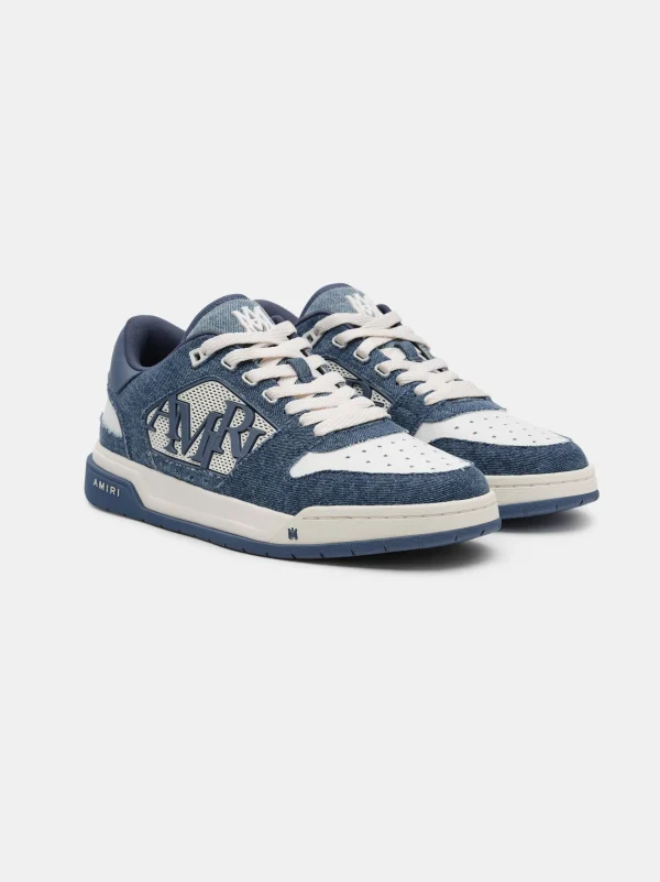 AMIRI Sneakers | Sneakers>VINTAGE DENIM CLASSIC LOW WASHED INDIGO