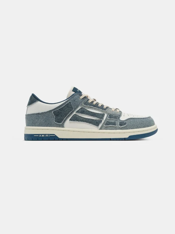 AMIRI Sneakers | Sneakers>VINTAGE DENIM SKEL-TOP LOW Slate Blue