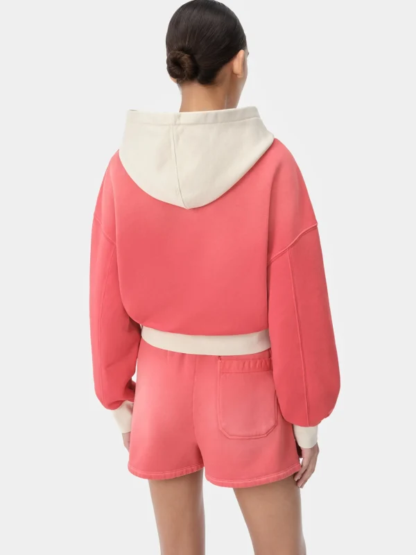AMIRI Sweatshirts | Jersey>WOMEN'S VINTAGE HOODIE Flamingo Pink