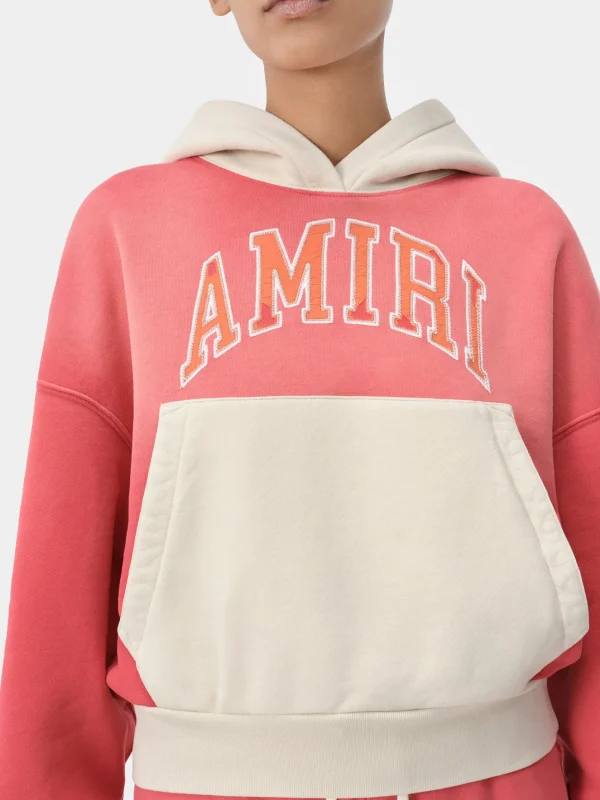 AMIRI Sweatshirts | Jersey>WOMEN'S VINTAGE HOODIE Flamingo Pink
