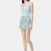 AMIRI Denim>WOMEN'S CARGO SKIRT Light Indigo