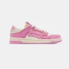 AMIRI Sneakers | Sneakers>WOMEN'S COLLEGIATE SKEL-TOP LOW Fuchsia Pink White