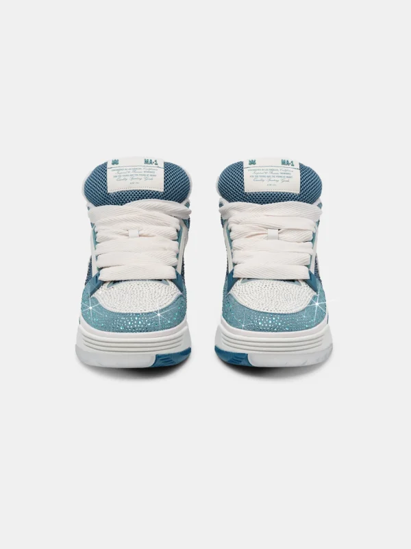 AMIRI Sneakers | Sneakers>WOMEN'S CRYSTAL MA-1 DUSTY BLUE