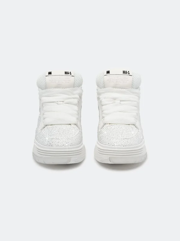 AMIRI Sneakers | Sneakers>WOMEN'S CRYSTAL MA-1 White
