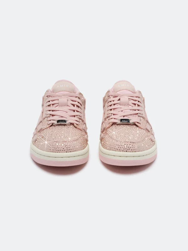 AMIRI Sneakers | Sneakers>WOMEN'S CRYSTAL SKEL-TOP LOW Pink