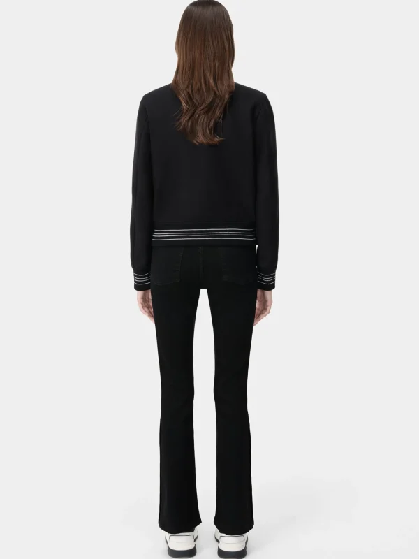 AMIRI Denim>WOMEN'S KICK FLARE BLACK OD