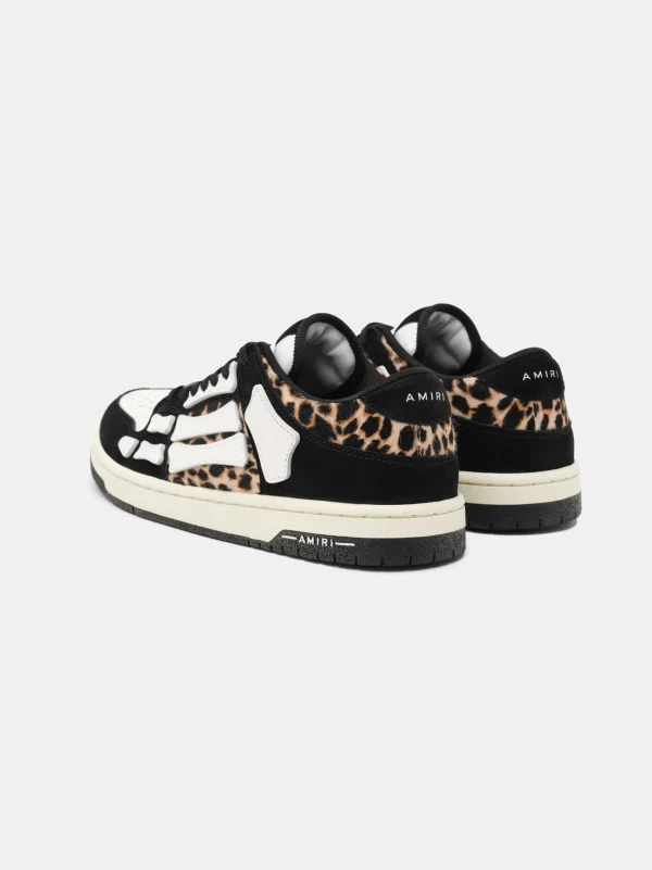AMIRI Sneakers | Sneakers>WOMEN'S LEOPARD SKEL-TOP LOW BLACK
