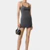 AMIRI Knitwear | Dresses>WOMEN'S LUREX MINI DRESS BLACK