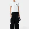 AMIRI Jersey | Tees>WOMEN'S MA CORE LOGO TEE White