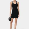 AMIRI Knitwear | Dresses>WOMEN'S MA MINI DRESS BLACK