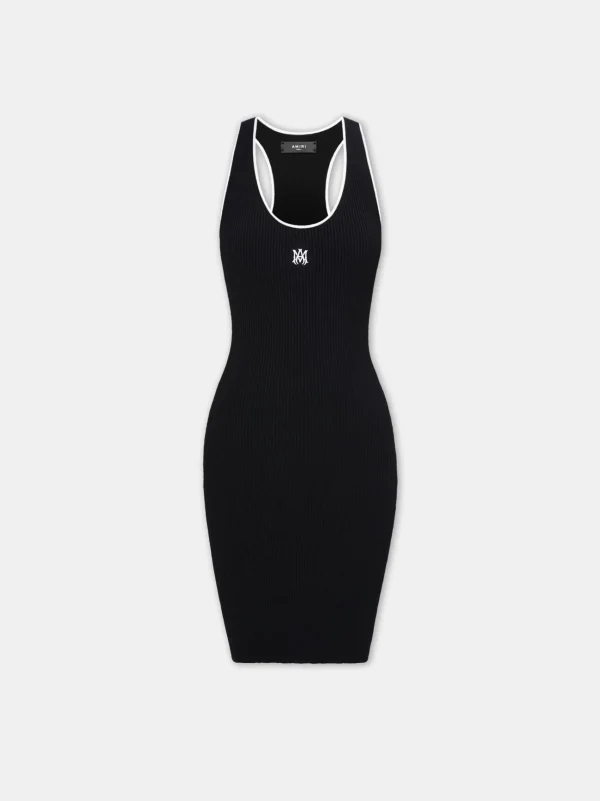AMIRI Knitwear | Dresses>WOMEN'S MA MINI DRESS BLACK