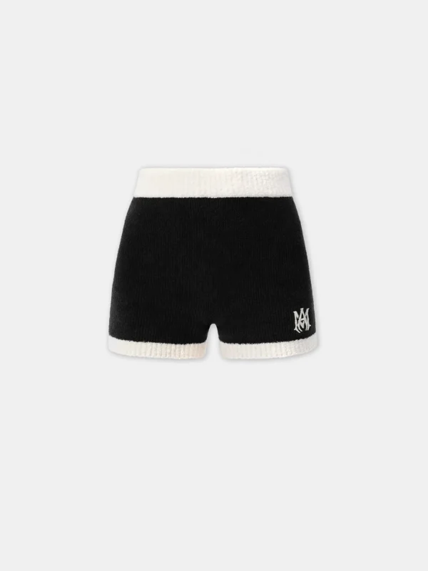 AMIRI Shorts & Sweatpants | Knitwear>WOMEN'S MA SHORT BLACK