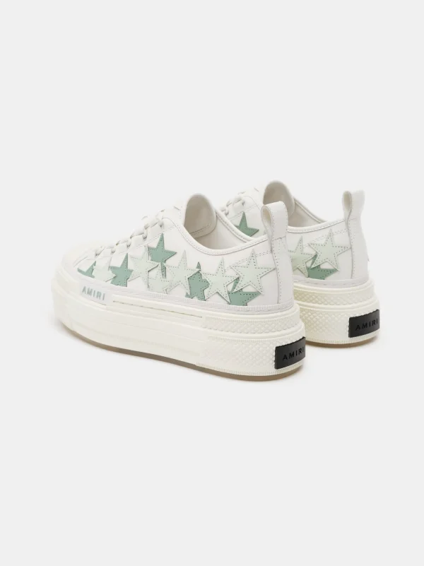 AMIRI Sneakers | Sneakers>WOMEN'S PLATFORM STARS COURT LOW FROSTY GREEN