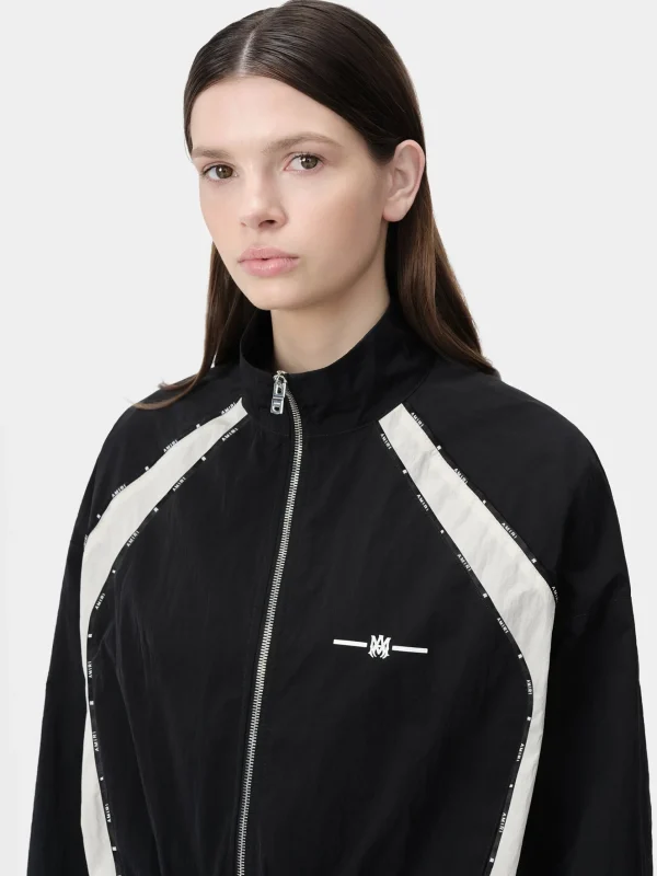 AMIRI Activewear | Outerwear>WOMEN'S RAGLAN MA TRACK JACKET BLACK