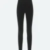 AMIRI Activewear>WOMEN'S SEAMLESS LEGGINGS BLACK