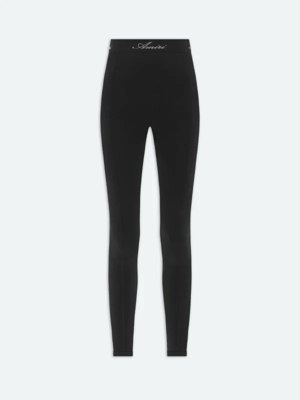 AMIRI Activewear>WOMEN'S SEAMLESS LEGGINGS BLACK