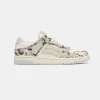 AMIRI Sneakers | Sneakers>WOMEN'S SNAKE SKEL-TOP LOW Alabaster