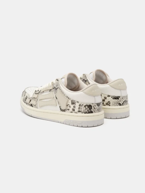 AMIRI Sneakers | Sneakers>WOMEN'S SNAKE SKEL-TOP LOW Alabaster