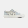 AMIRI Sneakers | Sneakers>WOMEN'S SUNSET SKATE LOW Alabaster Blue
